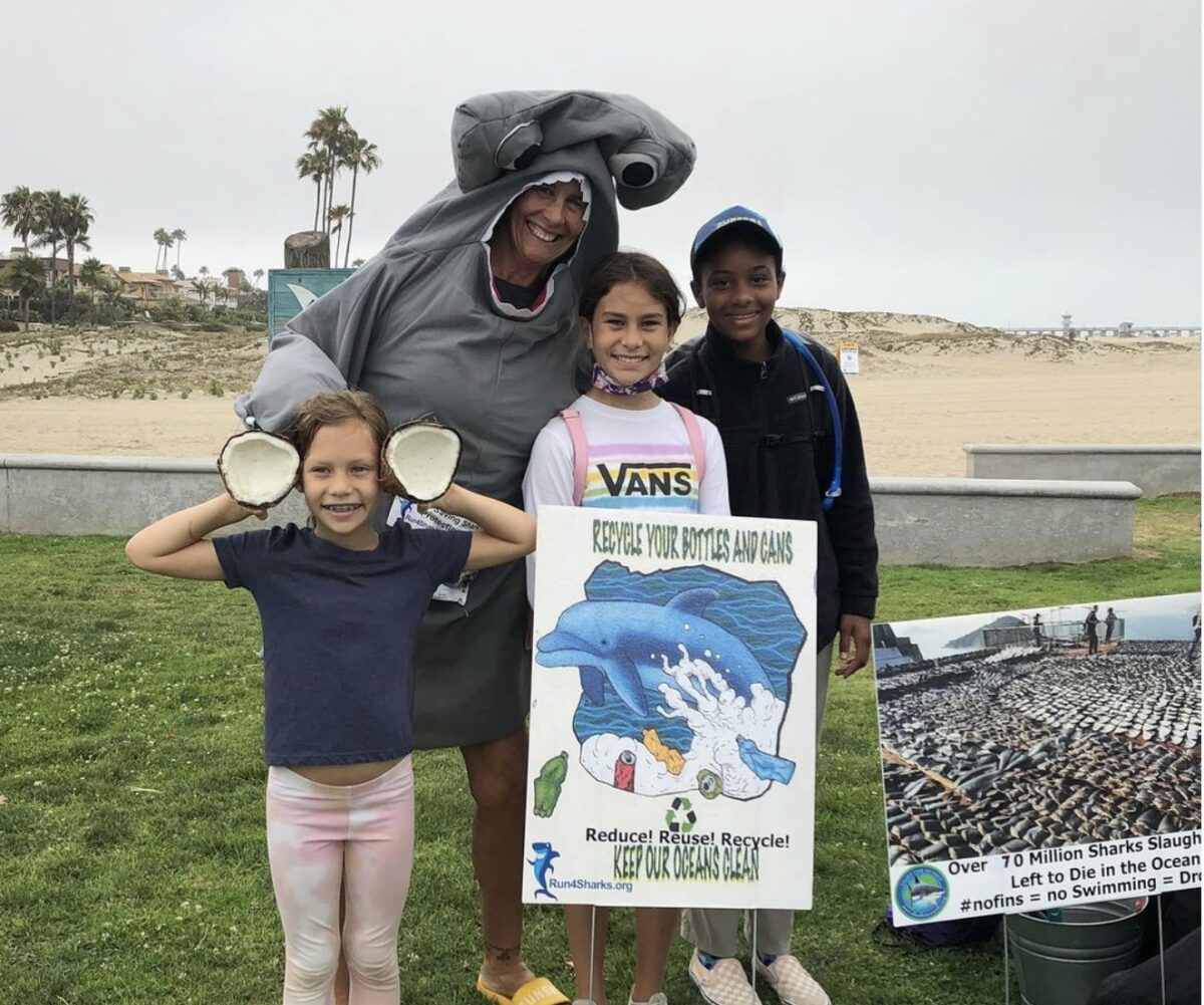 Maria And Beach Kids